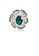 Glamorousky green Elegant Vintage Plated Gold Hollow Floral Brooch with Green Cubic Zirconia 58EF3ACC075E9FGS_1