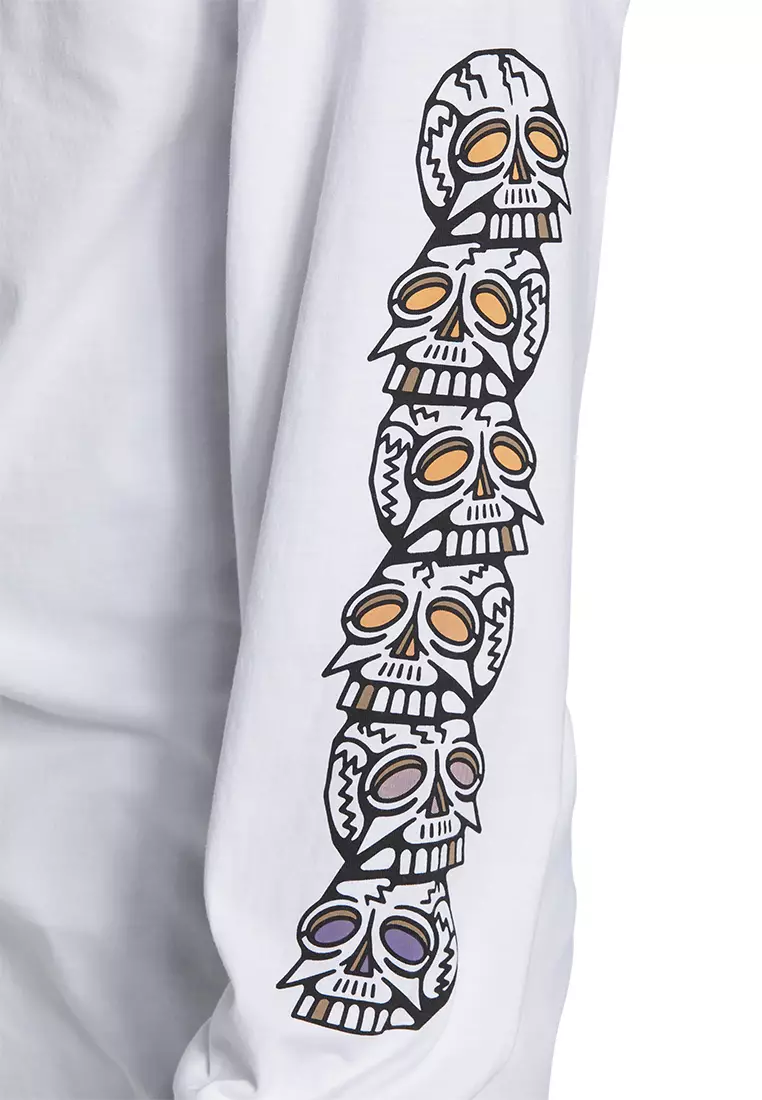 LGB エルジービー　SKULLS Tシャツ Vintage L.G.B Skull Spine Long Sleeve | Grailed