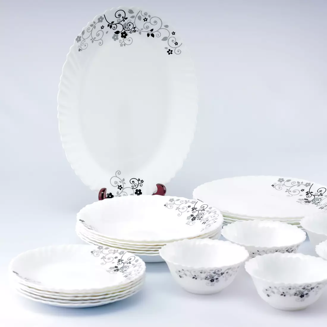Buy La Opala La Opala 26pcs Opalware Dinner Set / Opal Glass Dinner Set