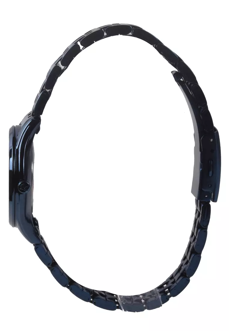 Mirage - Jam Tangan Analog Wanita - Blue - Stainless Steel Bracelet - 8544L-E