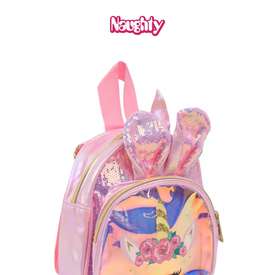 Tas Ransel Anak Perempuan Mini Backpack Unicorn BBP220100800 Naughty Accessories