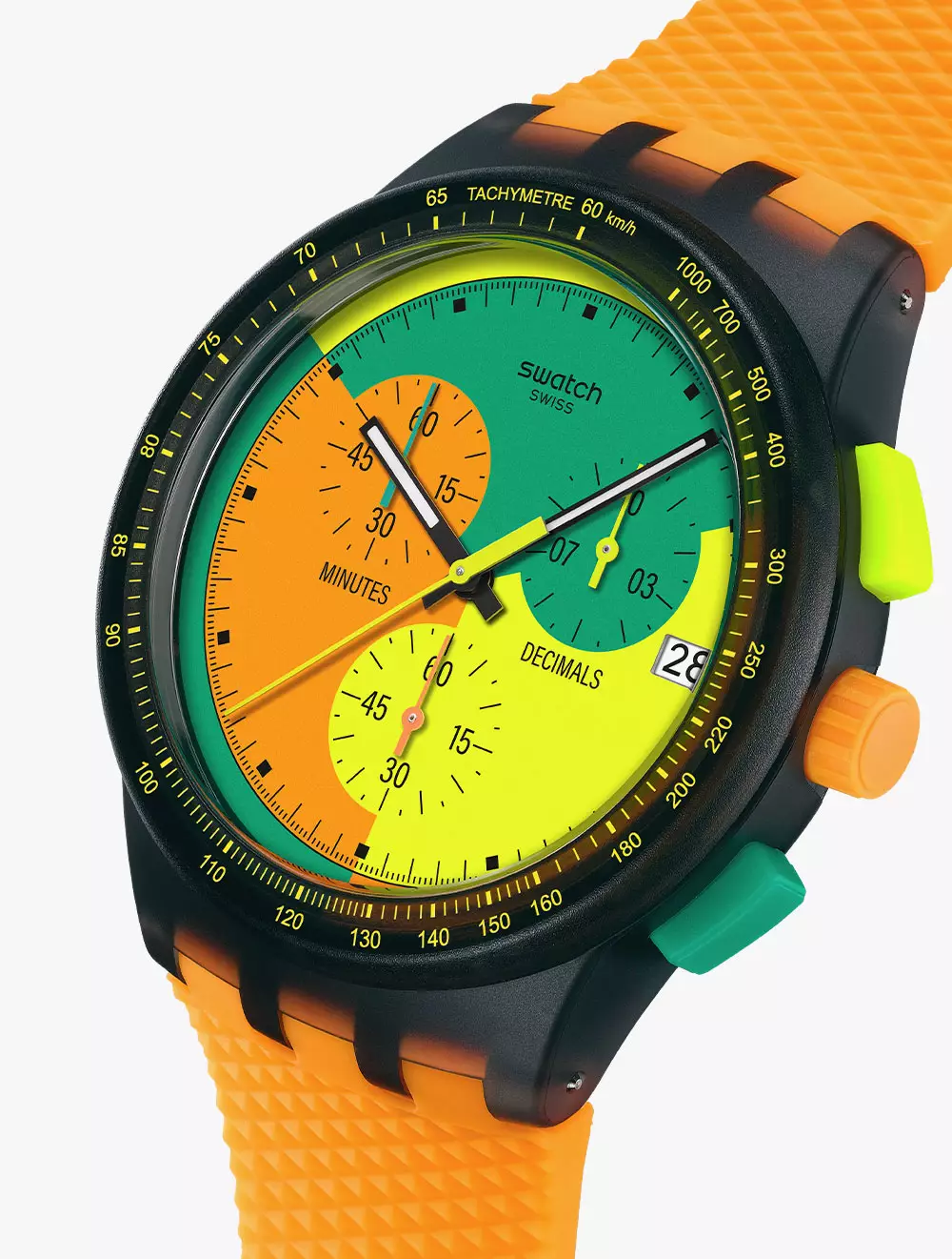 SWATCH NEON SIGNAL FLAG