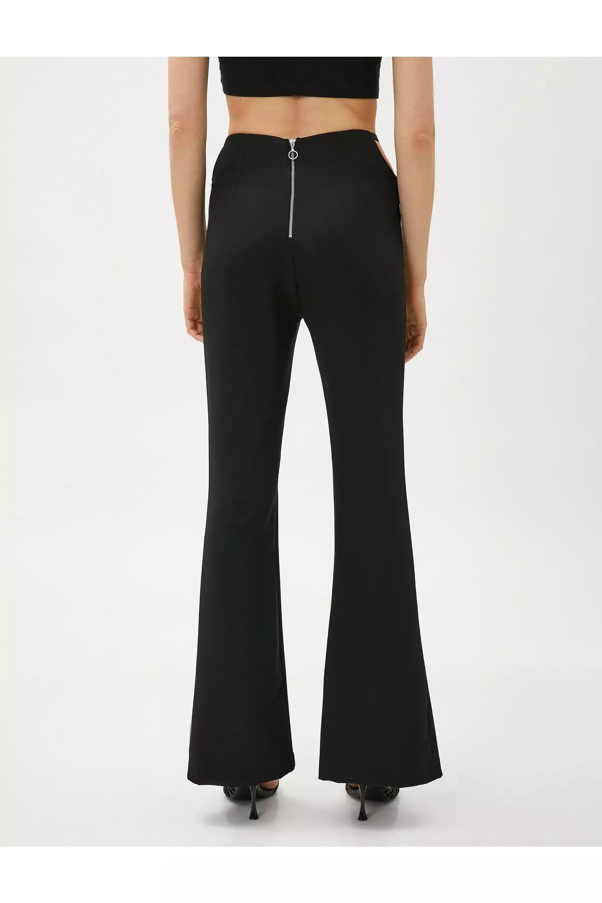 Wide Legs Slits Pants