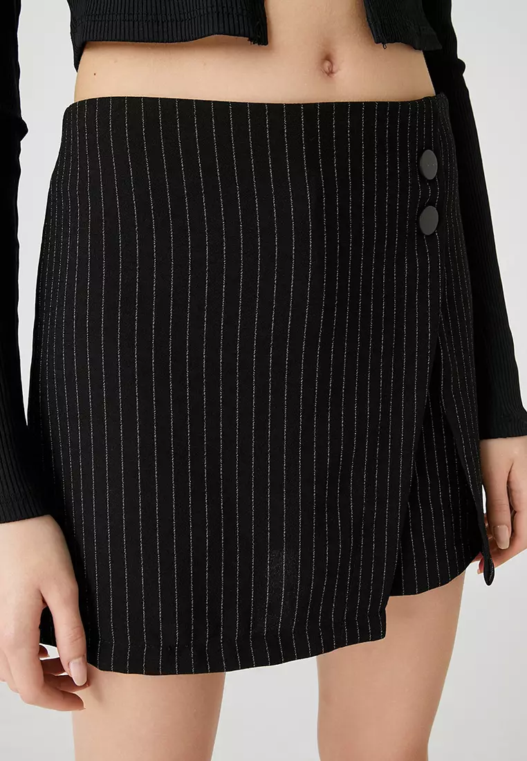 Striped Mini Skorts