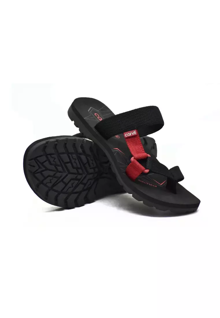 Carvil Sandal Pria Spextra-S19 M Black/Red