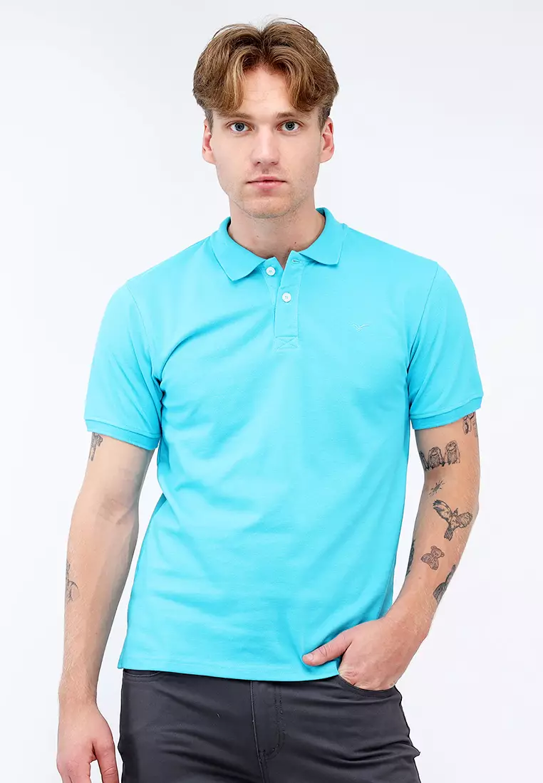 Buy Freego Mens Collared Polo Shirt Pique 2024 Online | ZALORA Philippines
