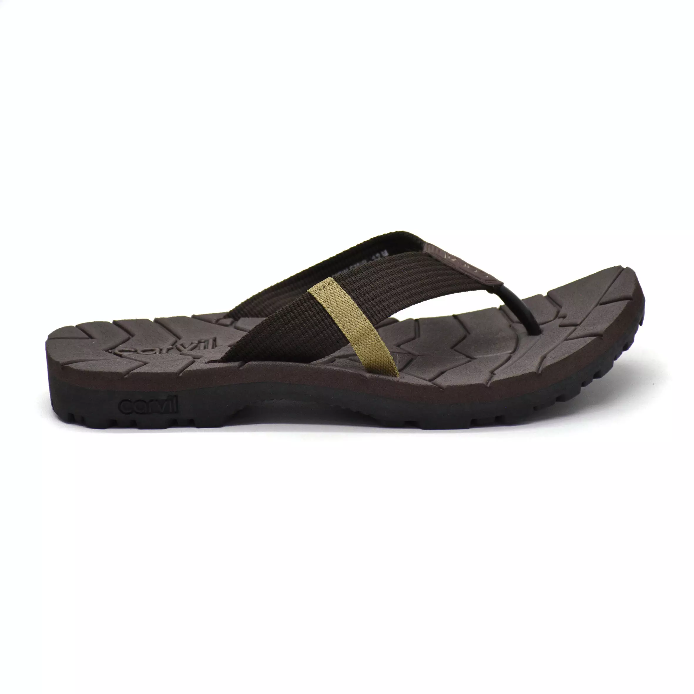 Carvil Sandal Pria Brisbane-Me Brown