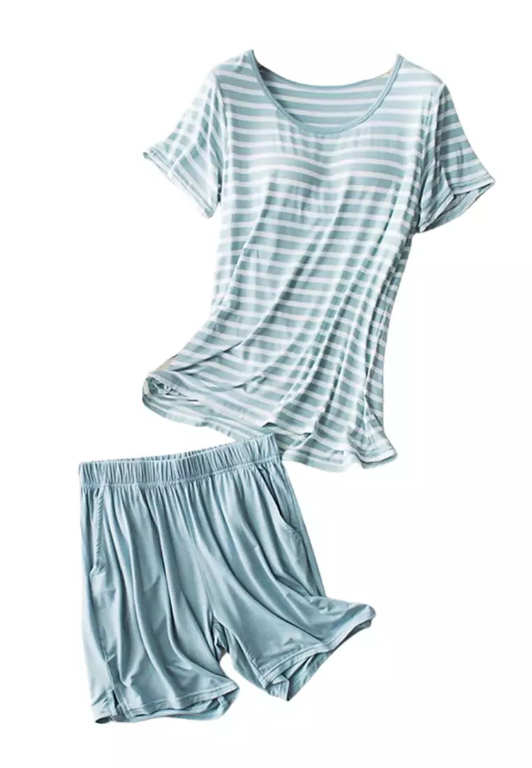 THE LOUNGE EDIT Ylona Loungewear Shorts Set
