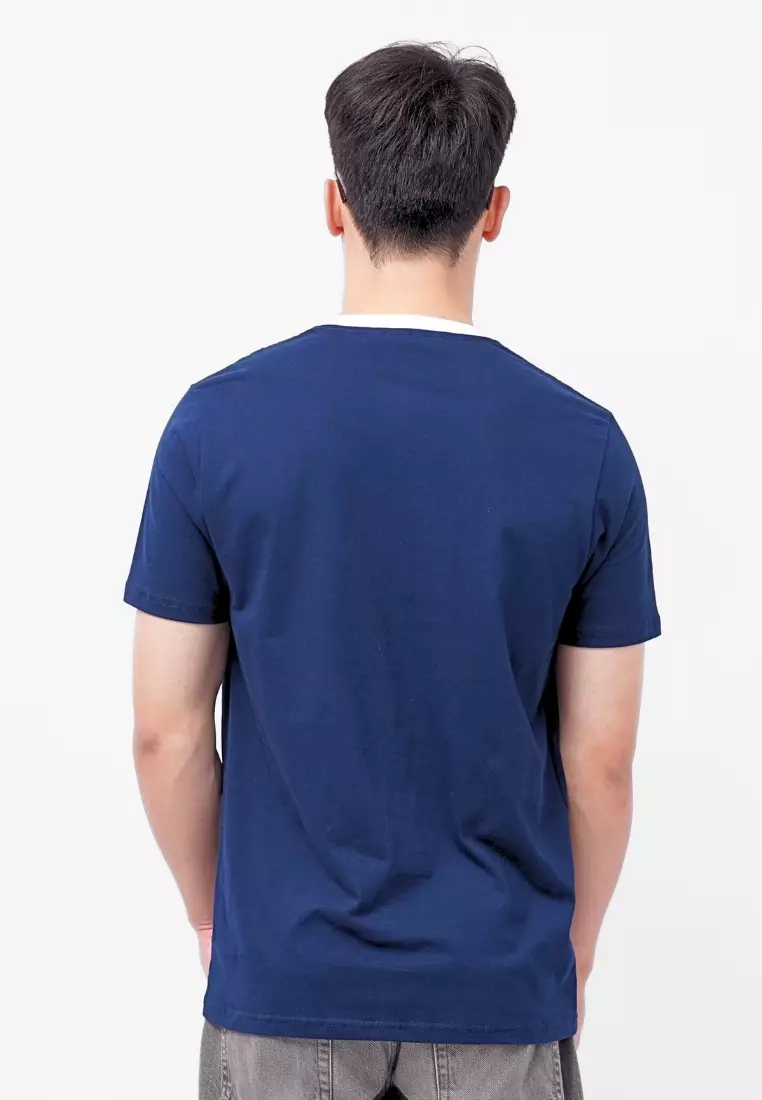 Ryusei Kaos Pria Gentlest CMB Navy