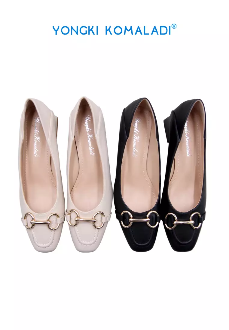 [ ORIGINAL ] YONGKI KOMALADI HEELS OL-MC1790-24 BEIGE