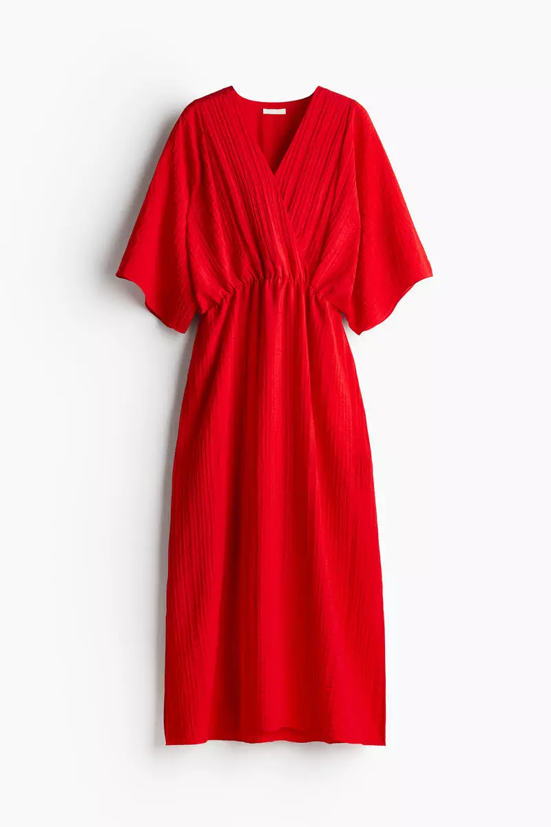 Waisted kaftan dress