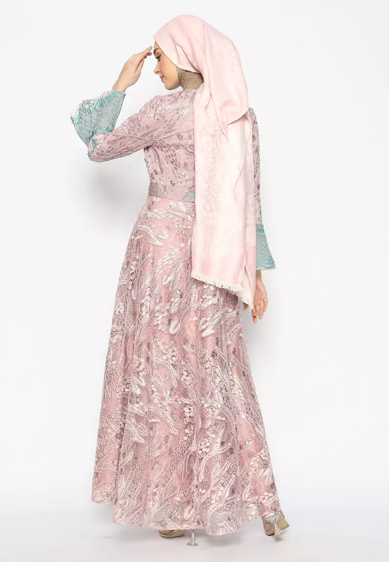 Bibiq Gamis Tile Satin