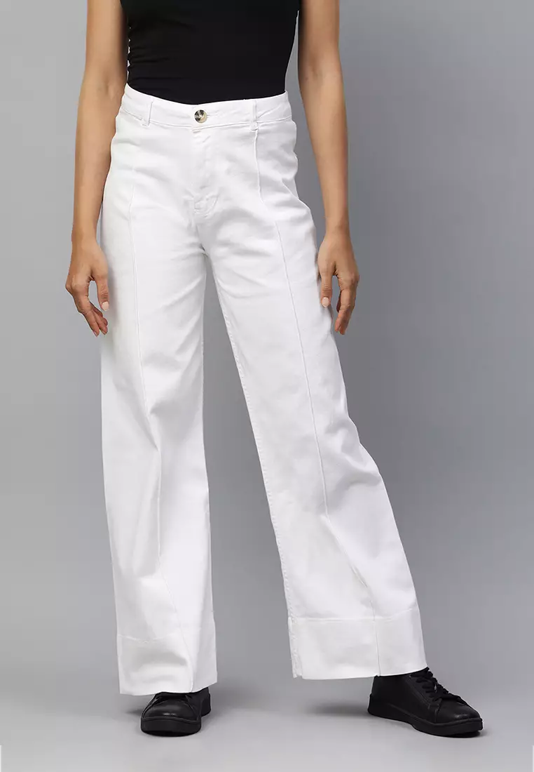 FINAL SALE The Good Ol Days Flare Pants In Off White – Shoppe3130
