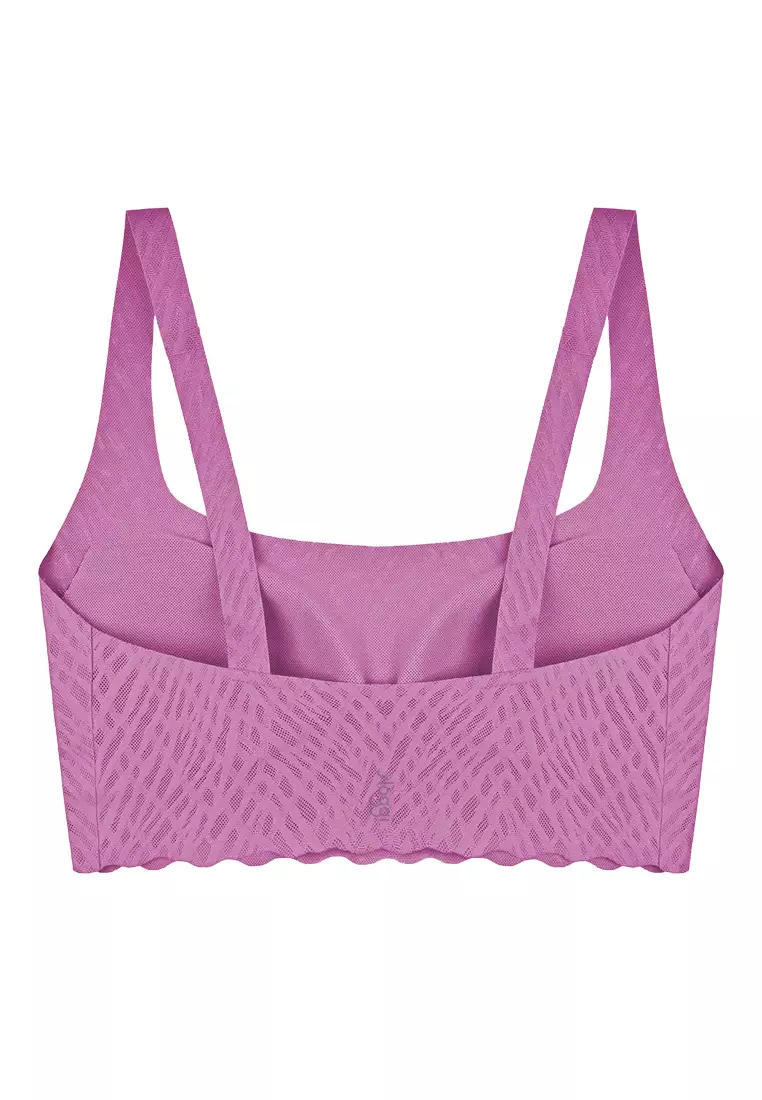 Sloggi ZERO Feel Bliss Top Bra for Women - Pink Pearl