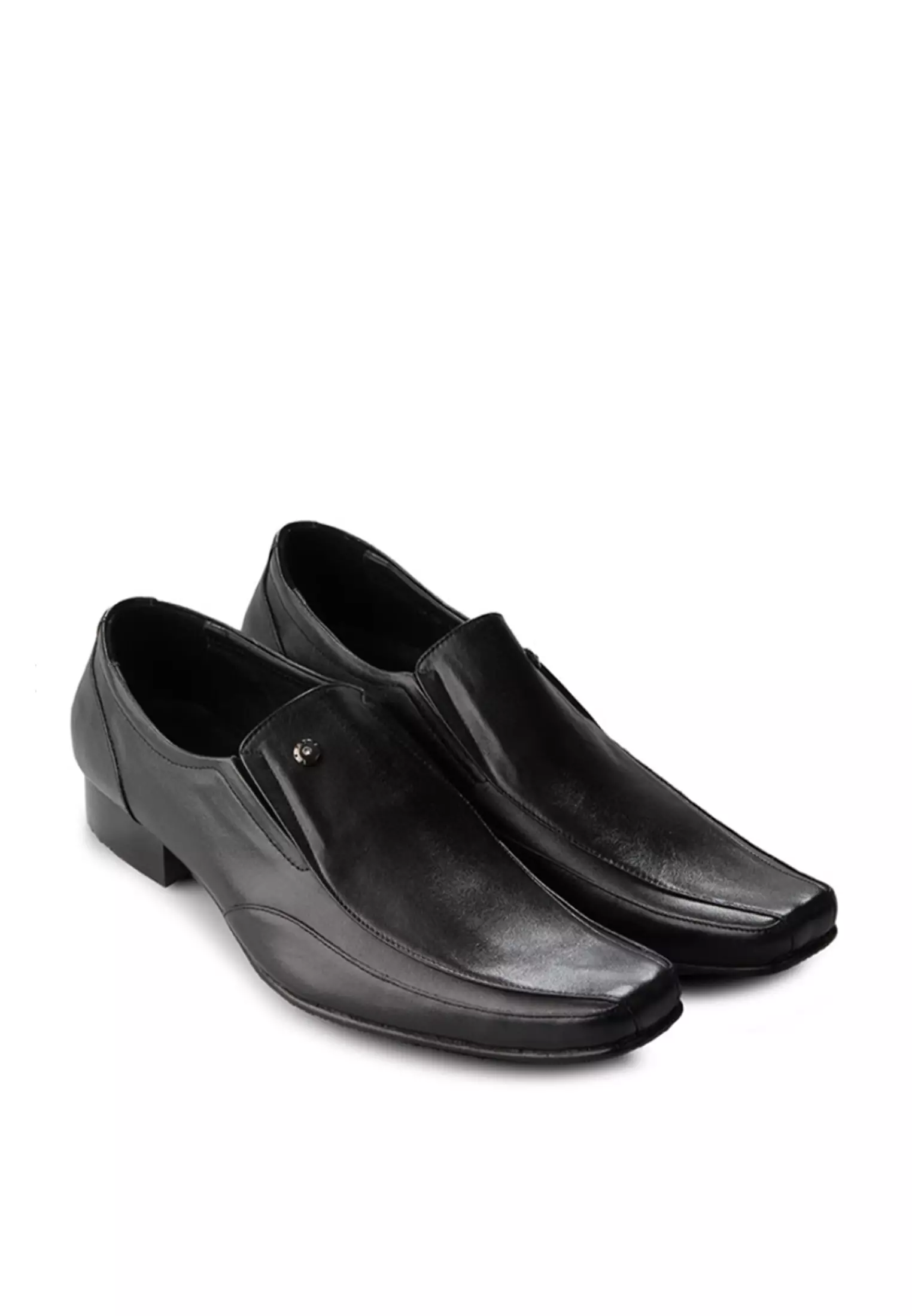 Jerry Men Formal Pantofel Dress Shoes Kulit Asli