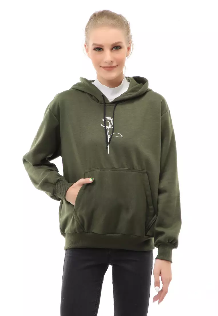 Hoodie jumper wanita hotsell