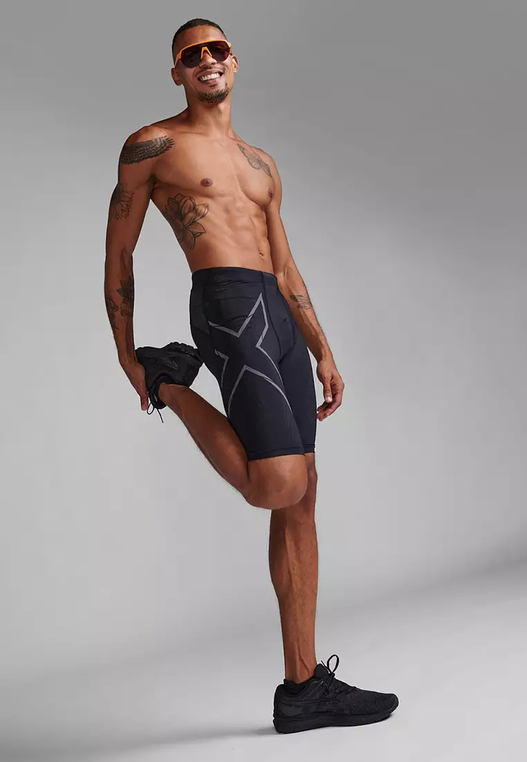 Amazon.com : 2XU Mcs Run Compression Short, Black/Gold