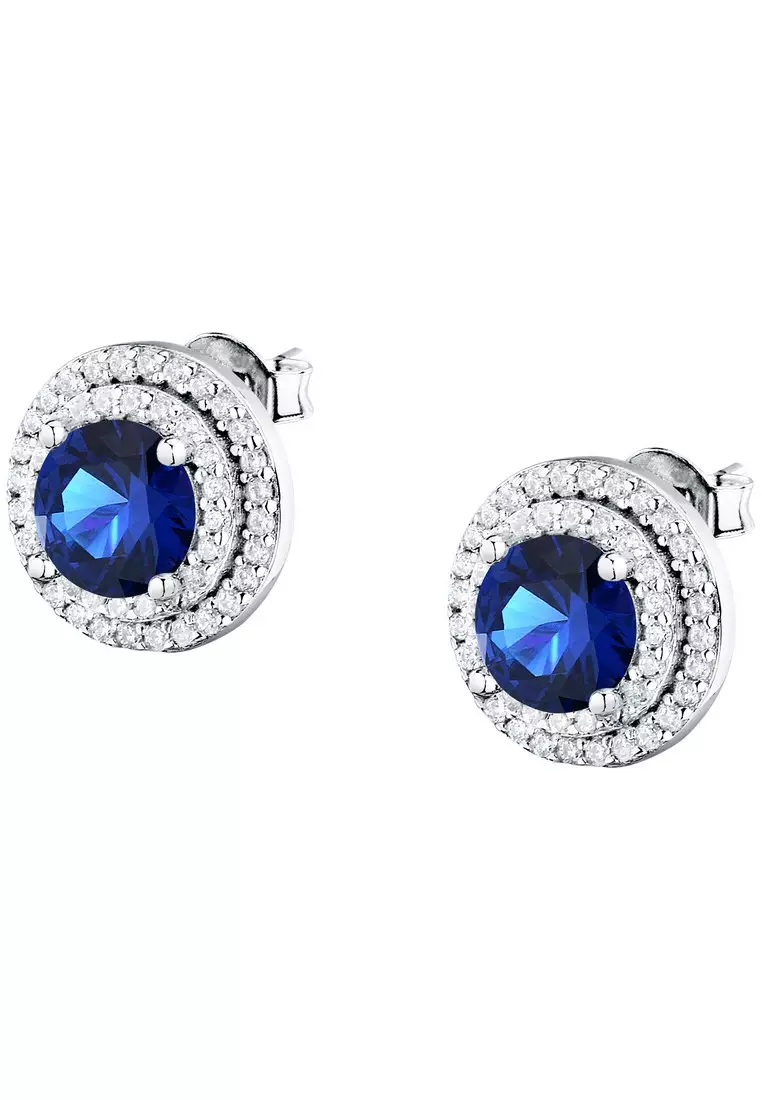 MORELLATO TESORI ETERNI Blue and Silver Earrings SAIW274