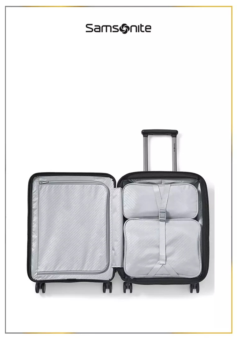 Samsonite Koper Hardcase Paralux HS Cabin 20 Inch EXP Global Co - Black