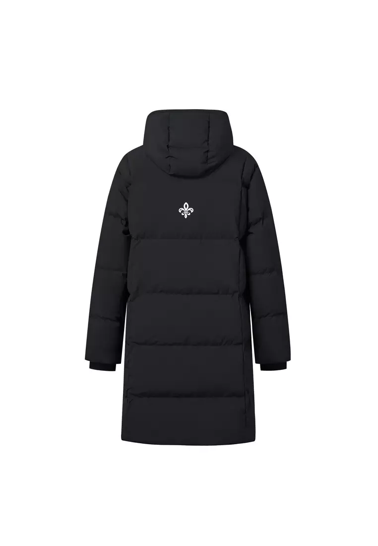 男裝 PALLADIUM LOGO 長版連帽羽絨外套