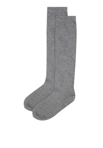 zalora時尚購物網的koumi koumi基本款中筒襪, 服飾, 飾品配件