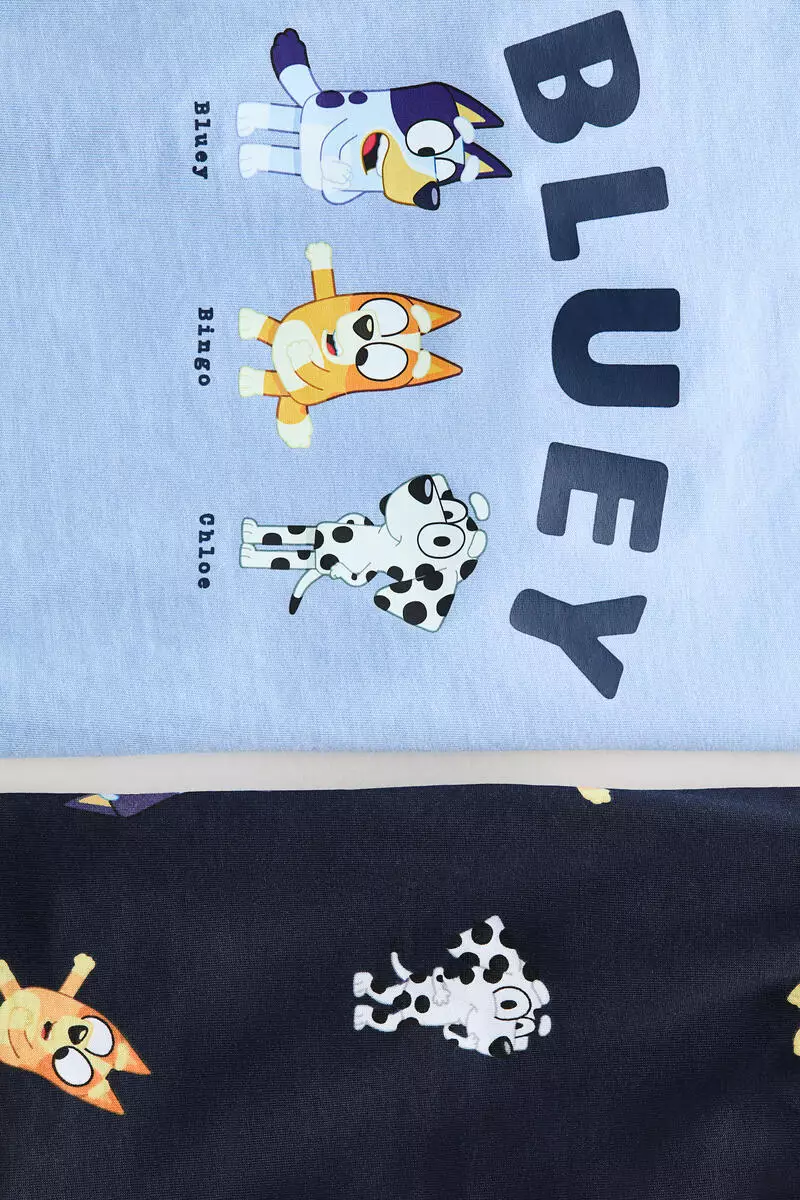 Printed cotton pyjamas