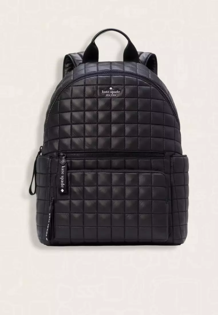 Jual Kate Spade Kate Spade Camden Quilted Backpack Black Original
