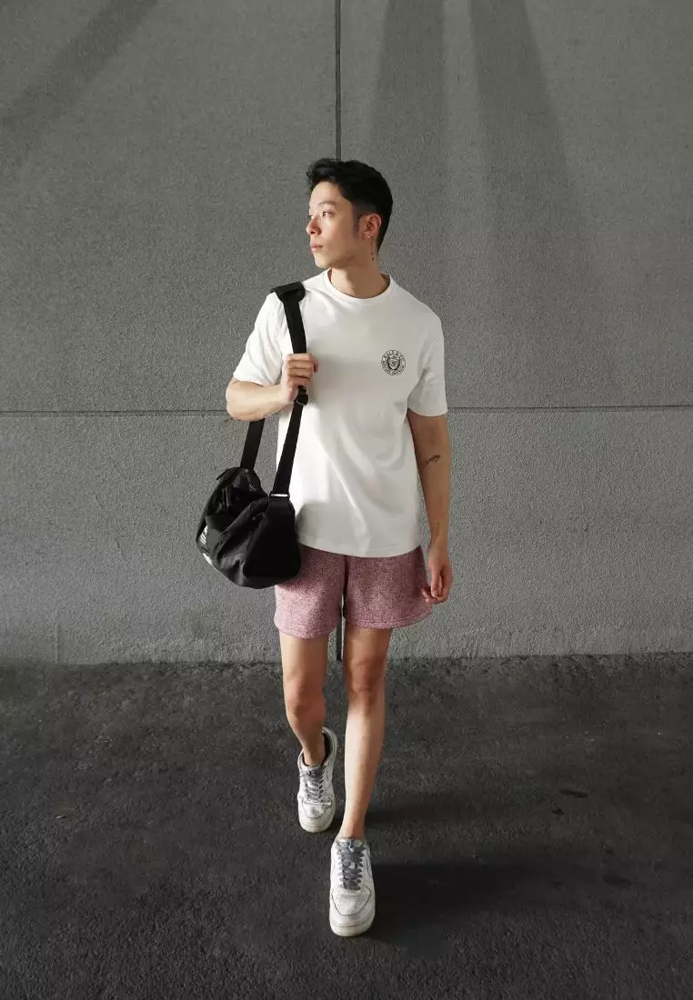 Kale CELIO MAROON / Short Pants / Celana Pendek Pria / Celana Santai Pria