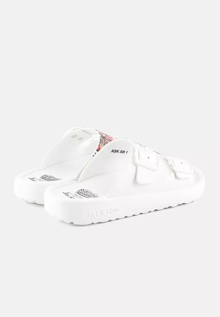 Jackson Ask SB1 Sandal SpongeBob Edition White
