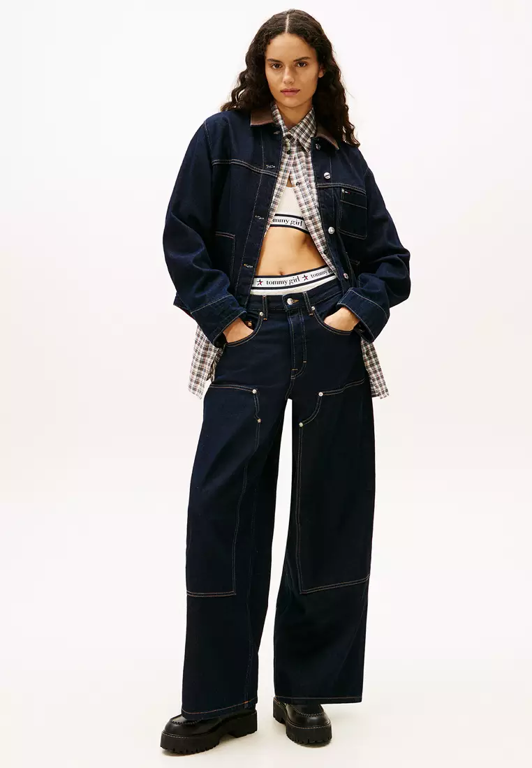 寬鬆牛仔工裝外套 - Tommy Jeans