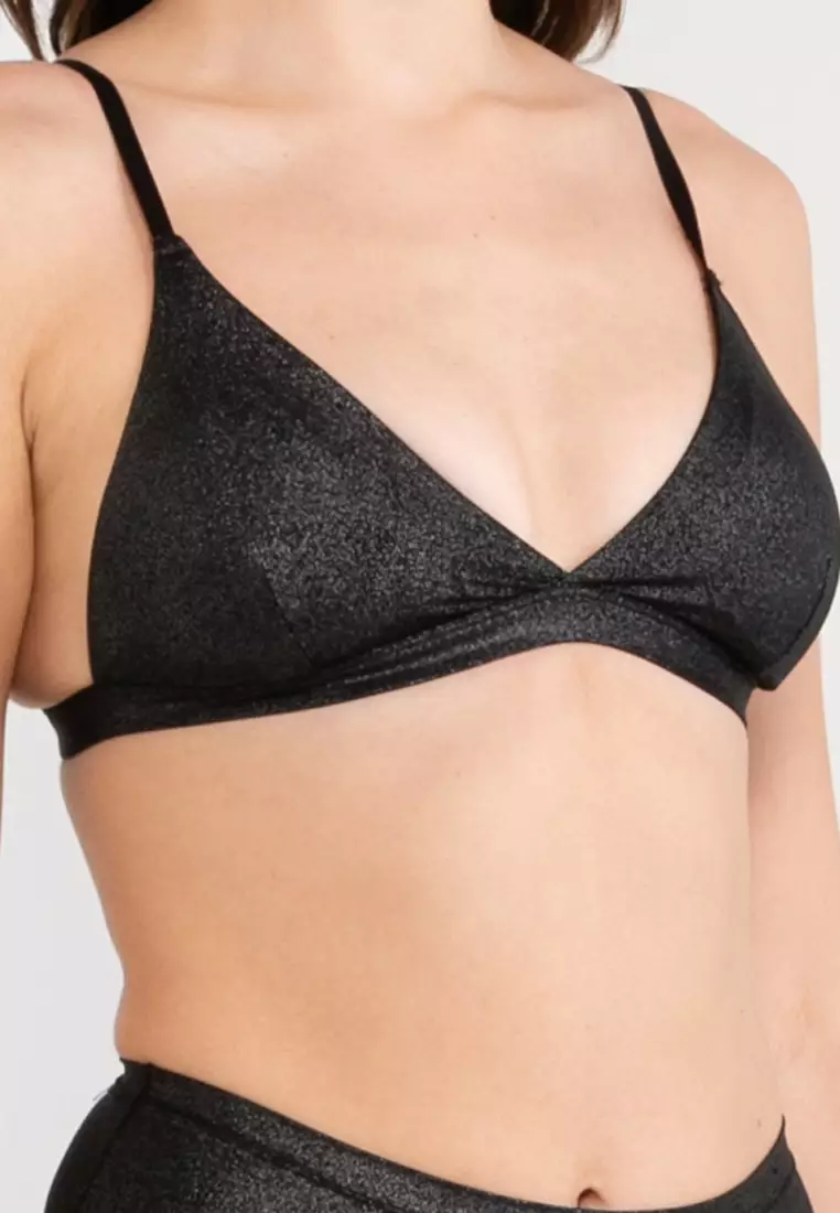 Cotton On Body EMMA SPARKLE TRIANGLE BRALETTE - Triangle bra