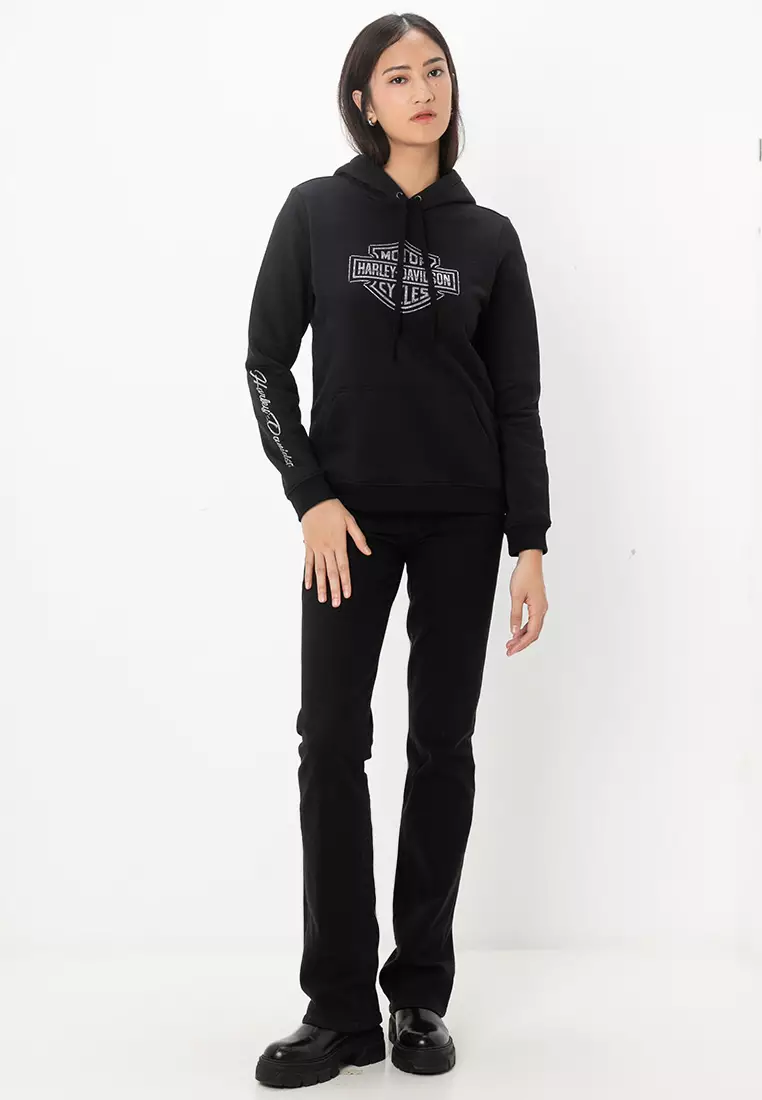 Harley-Davidson® Essential Bling Pullover Fleece Hoodie