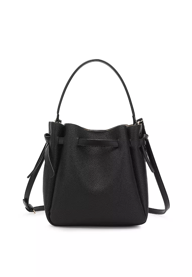 Women's Top Handle Bag / Sling Bag / Crossbody Bag / Shoulder Bag (Tas Tangan Wanita / Tas Selempang Wanita / Tas Bahu Wanita) - Hitam