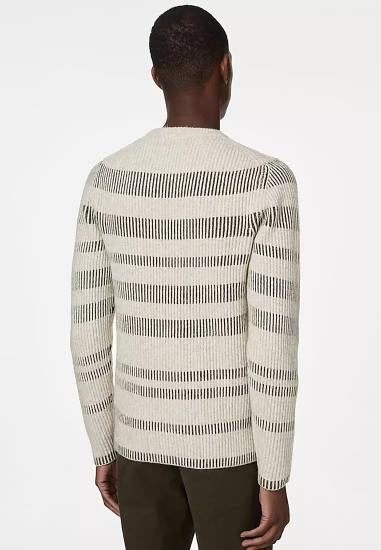 Striped Crew Neck Jumper