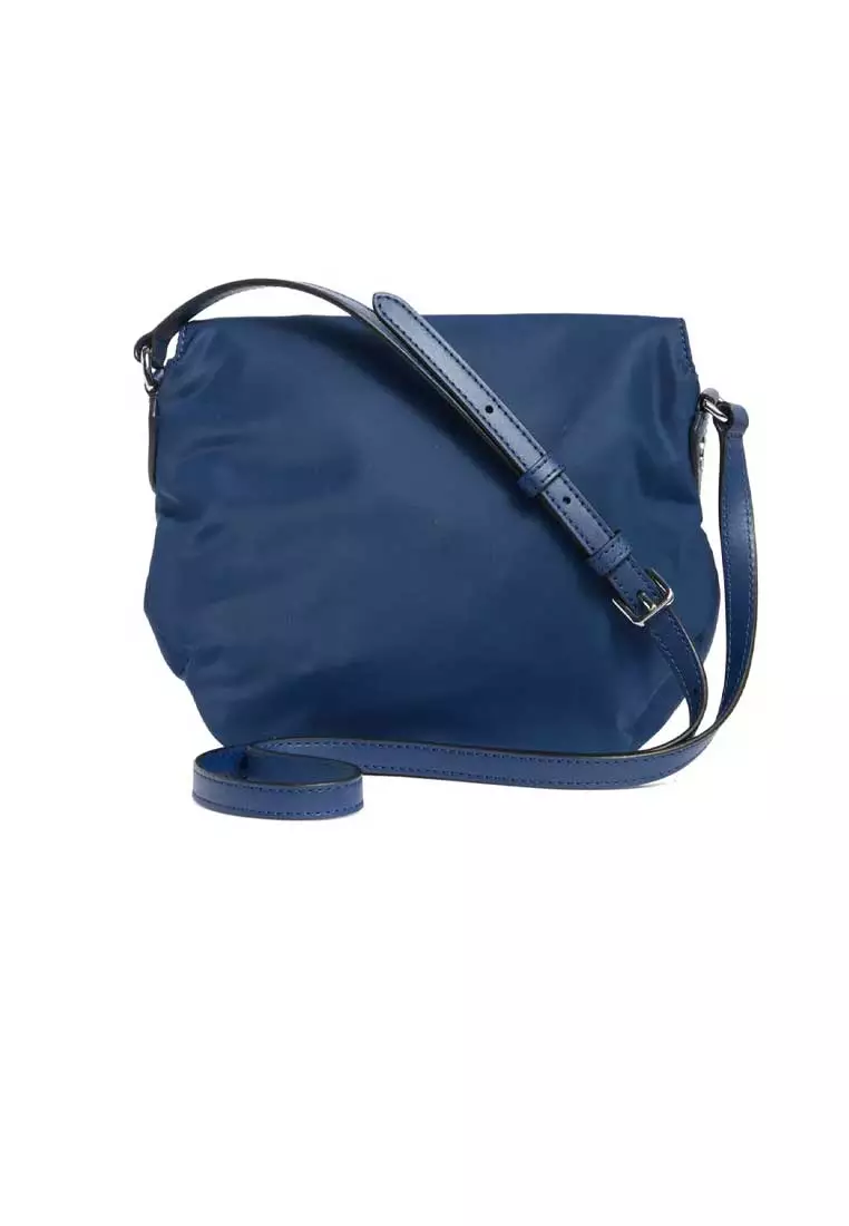 Preppy Nylon Mini Natasha Crossbody Bag Azure Blue M0012909
