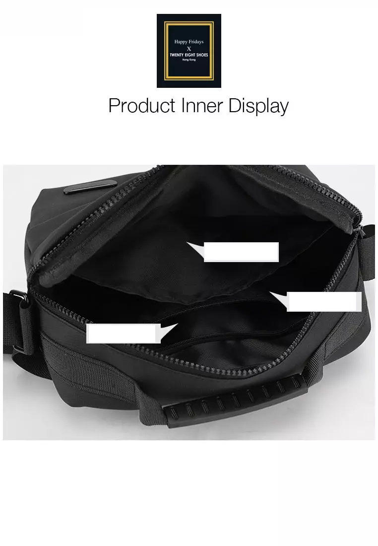 Street Chic Multi Purpose Nylon Sling Bag JW PC-087h