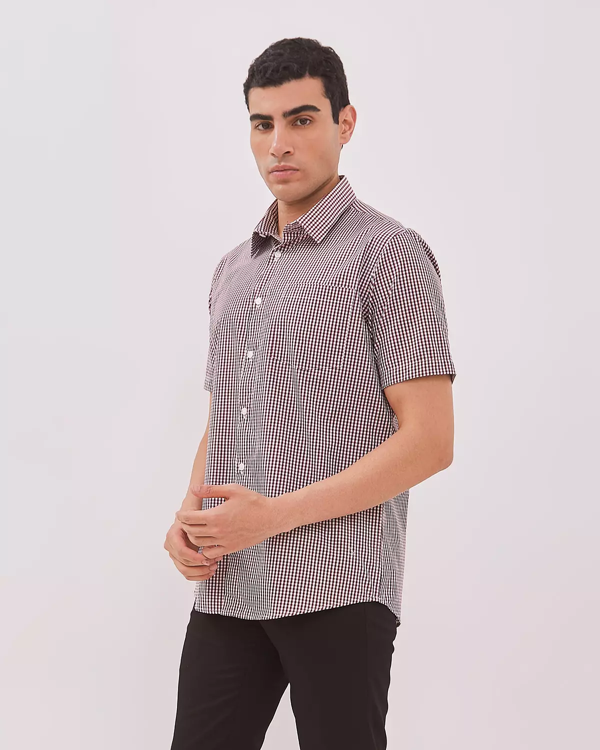 MEN'S BRICK RED SHIRT