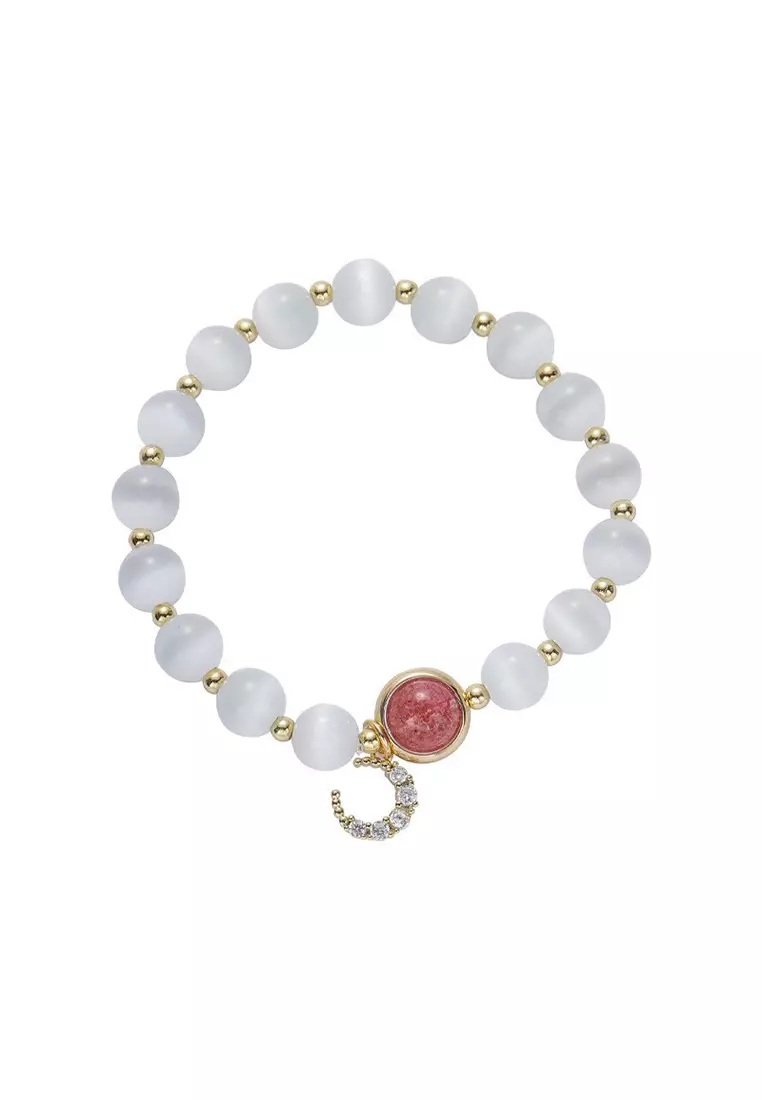Buy SUSEN Opal Luck in love Strawberry Quartz Bracelet 2024 Online