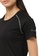 Fitleasure black Fitleasure Women's Luxe Yoga Black Dry Fit Tshirt 10EBEAAE41F433GS_4