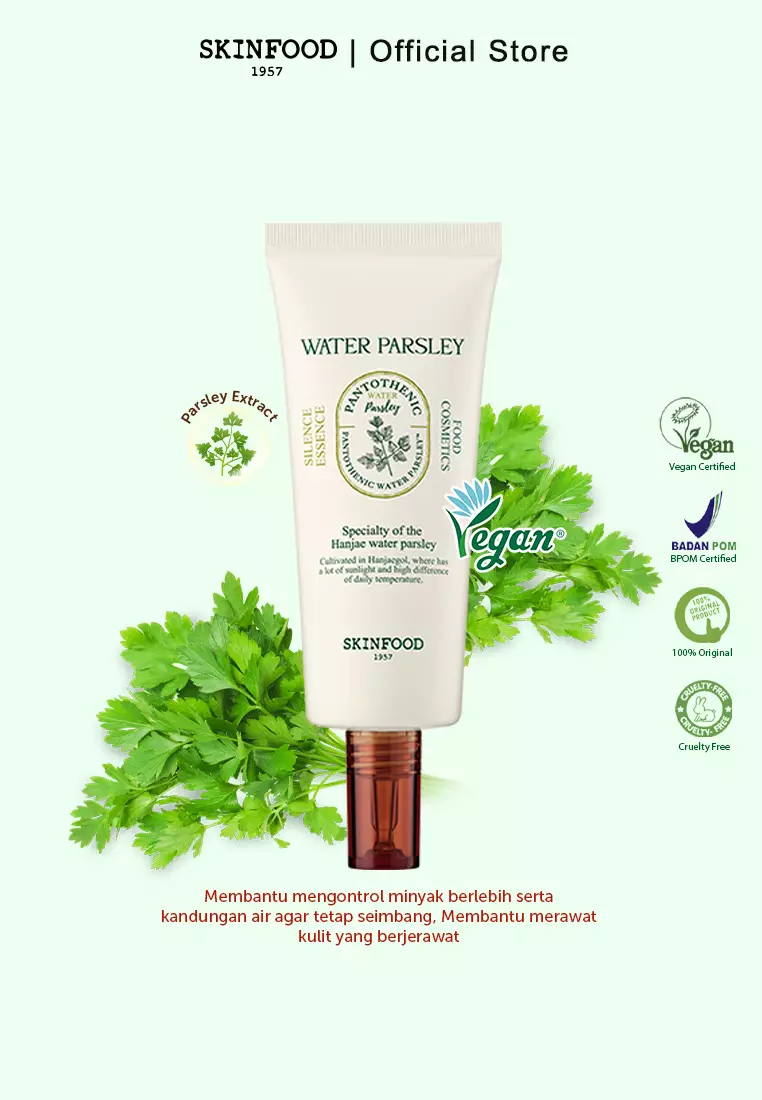 SKINFOOD - Pantothenic Water Parsley Silence Essence