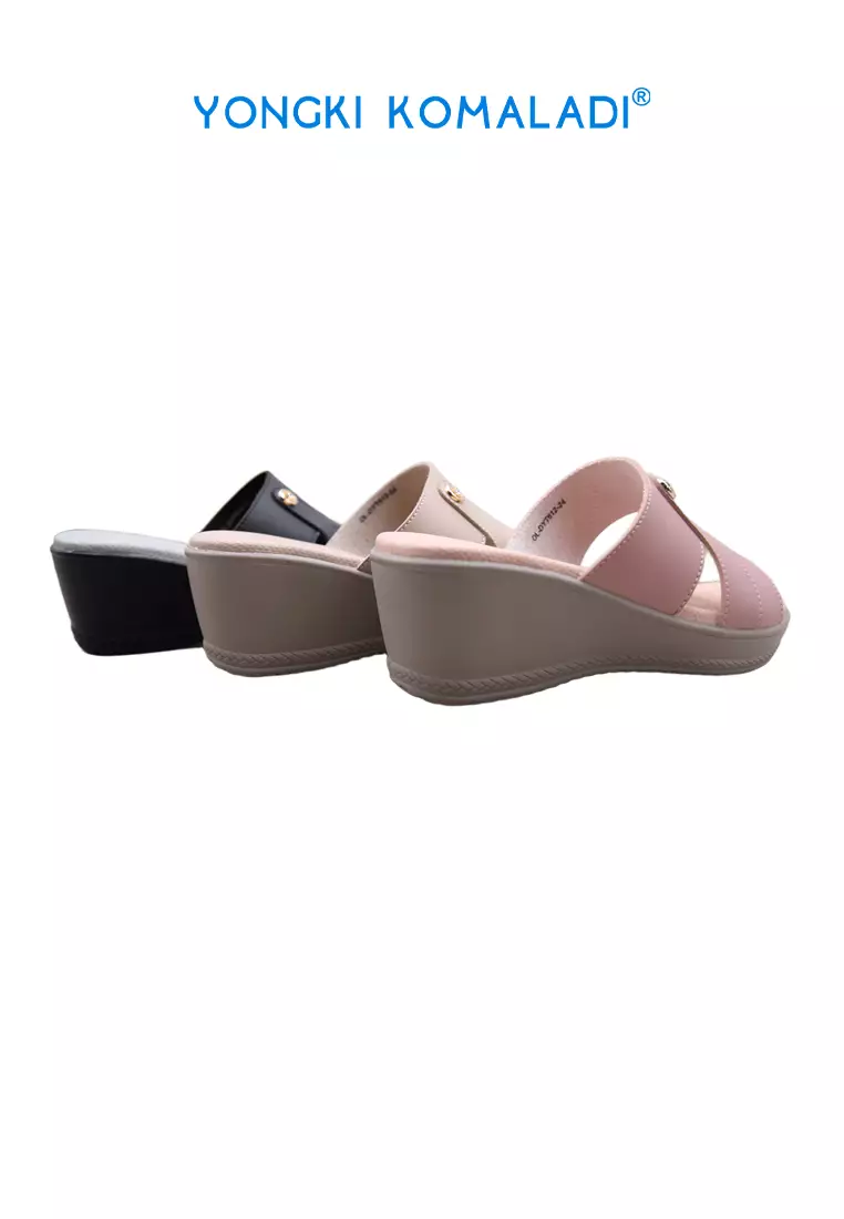 [ ORIGINAL ] YONGKI KOMALADI WEDGES OL-DYT612-24 CREAM