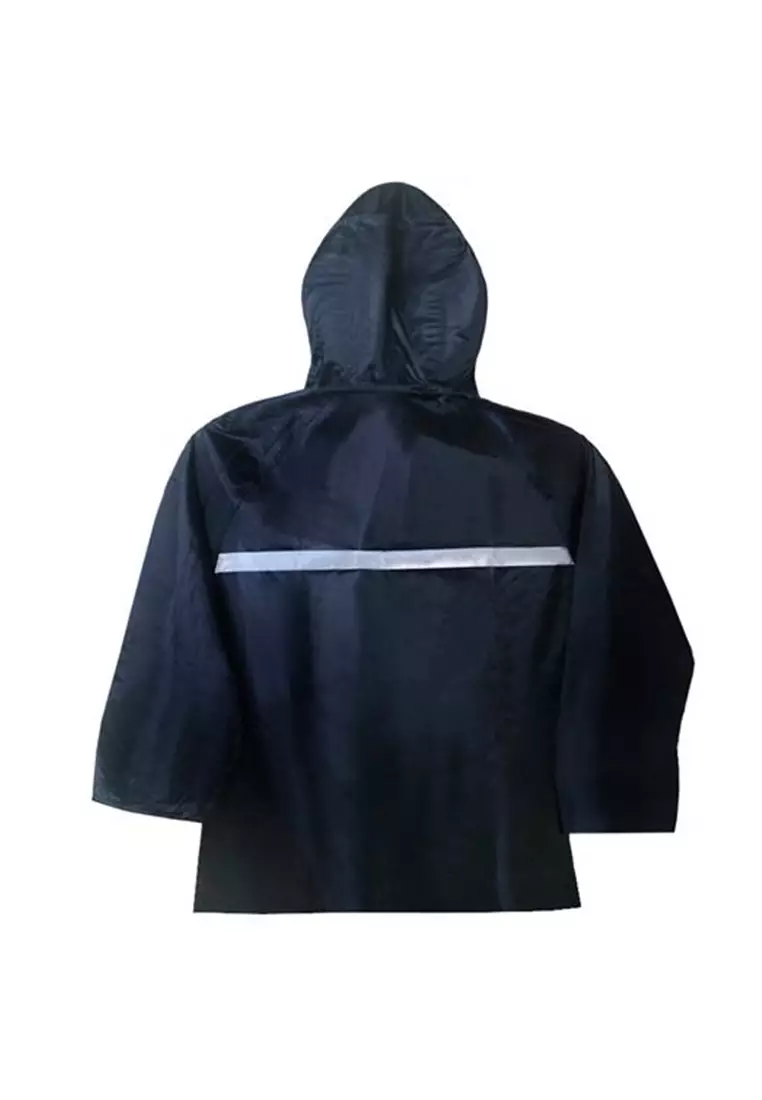 Pemp Rain Coat Jas Hujan Motor Anti Air L Material Nylon Elastis ORIGINAL