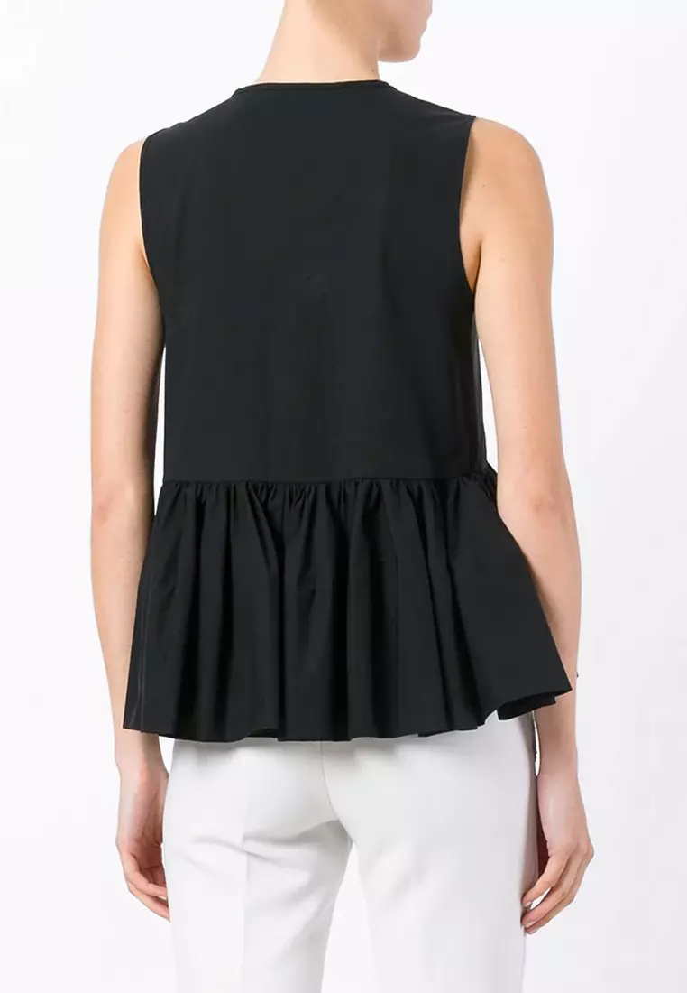 Msgm cheap ruffle top