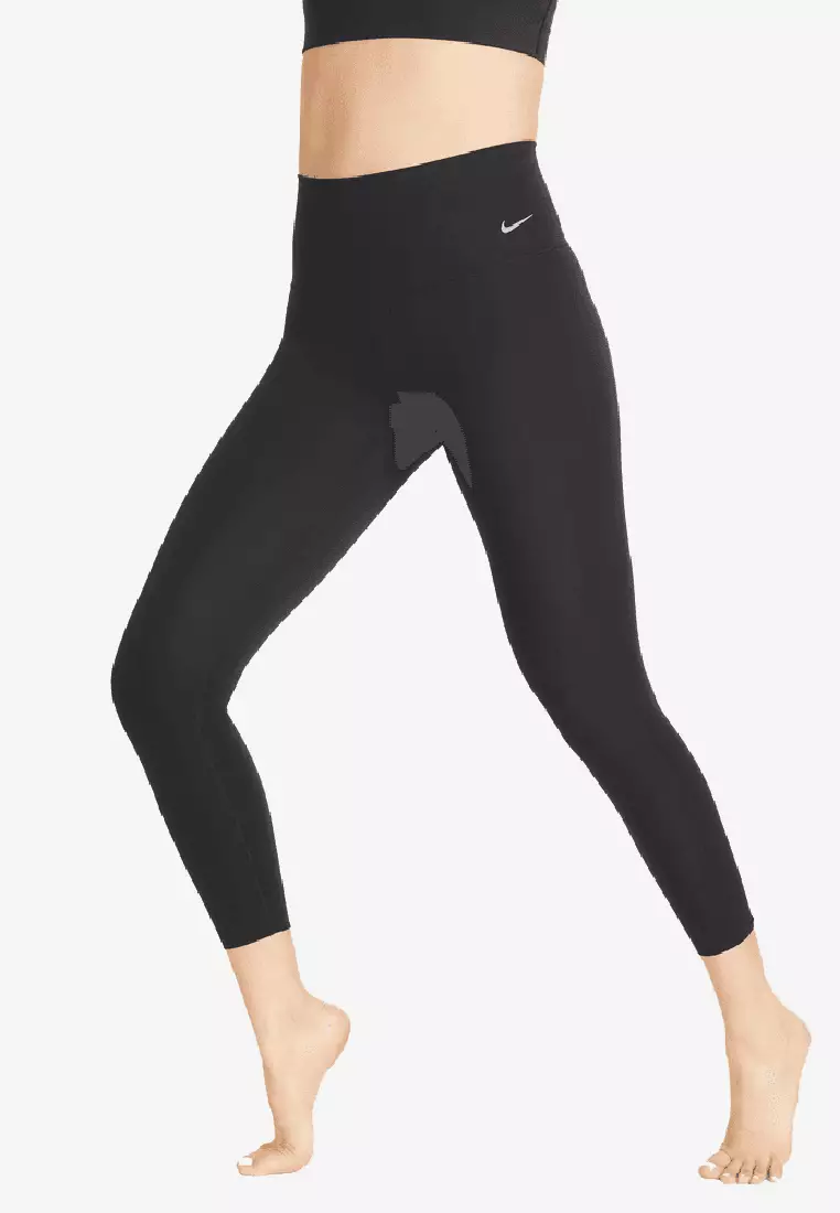 Buy Nike Women's Dri-FIT Zenvy Gentle-Support High-Waisted 7/8 Leggings in  Black/Black 2024 Online