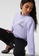 Lacoste purple Women’s Lacoste L!VE Crew Neck Print Cotton Fleece Sweatshirt E00D1AAD4A9149GS_4