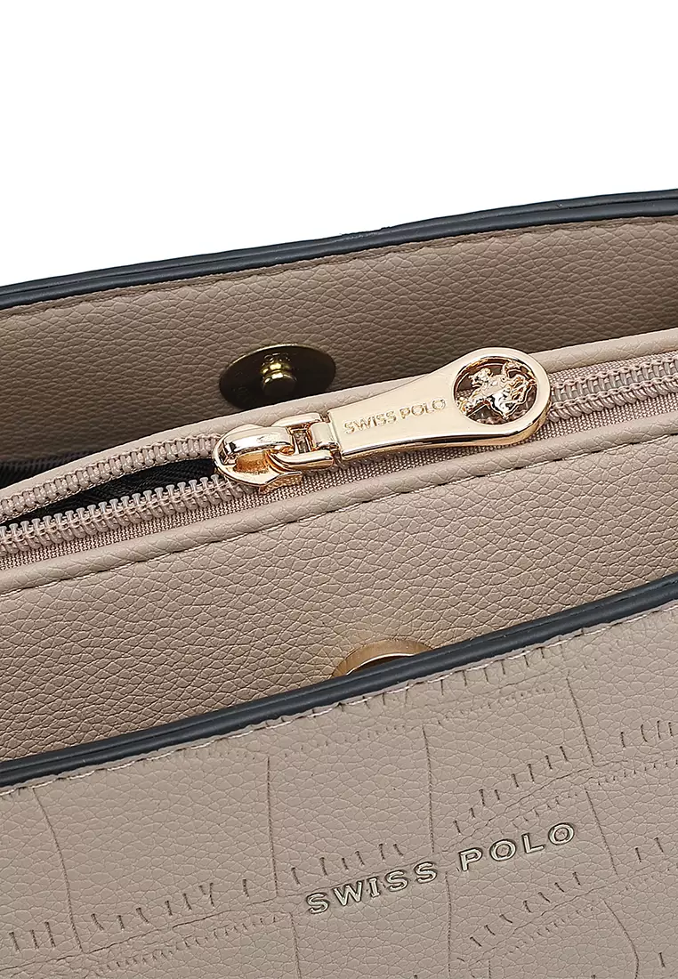 Women's Shoulder Bag / Sling Bag / Crossbody Bag (單肩包 / 斜孭袋) - 棕色