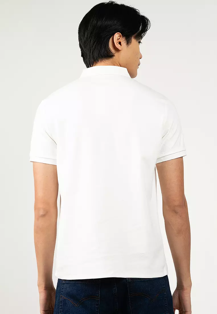 Athletic Camp Printed Polo Shirt