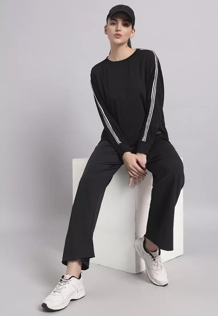 Women’s Designer Loose Black Top