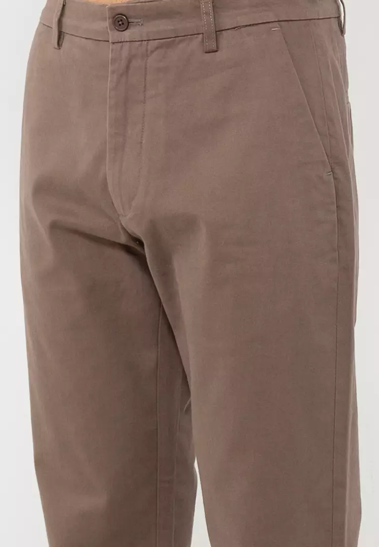 Premium Sateen Slim Chinos