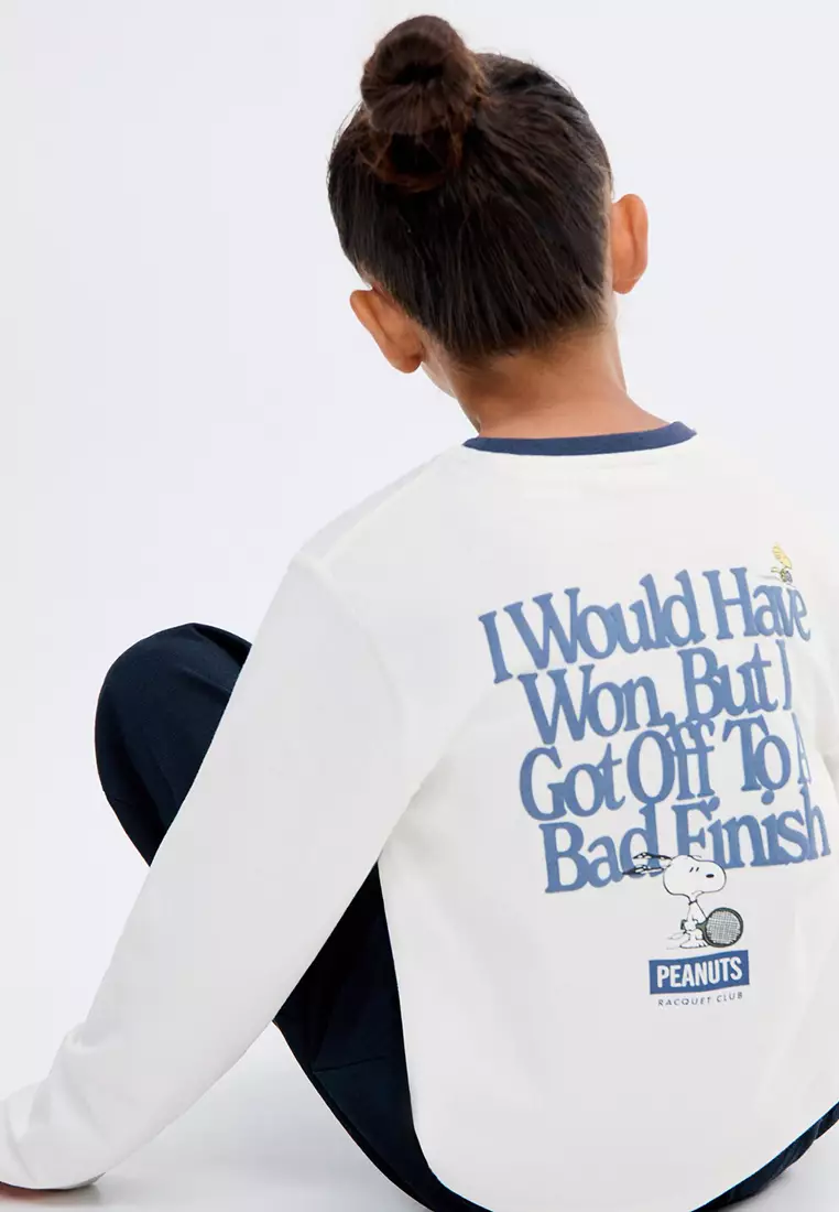 Buy MANGO KIDS Snoopy Printed T-Shirt 2025 Online ZALORA